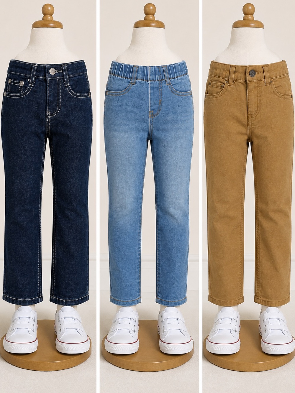 3 pieces Toddler boy Pants – Size 2T–3T